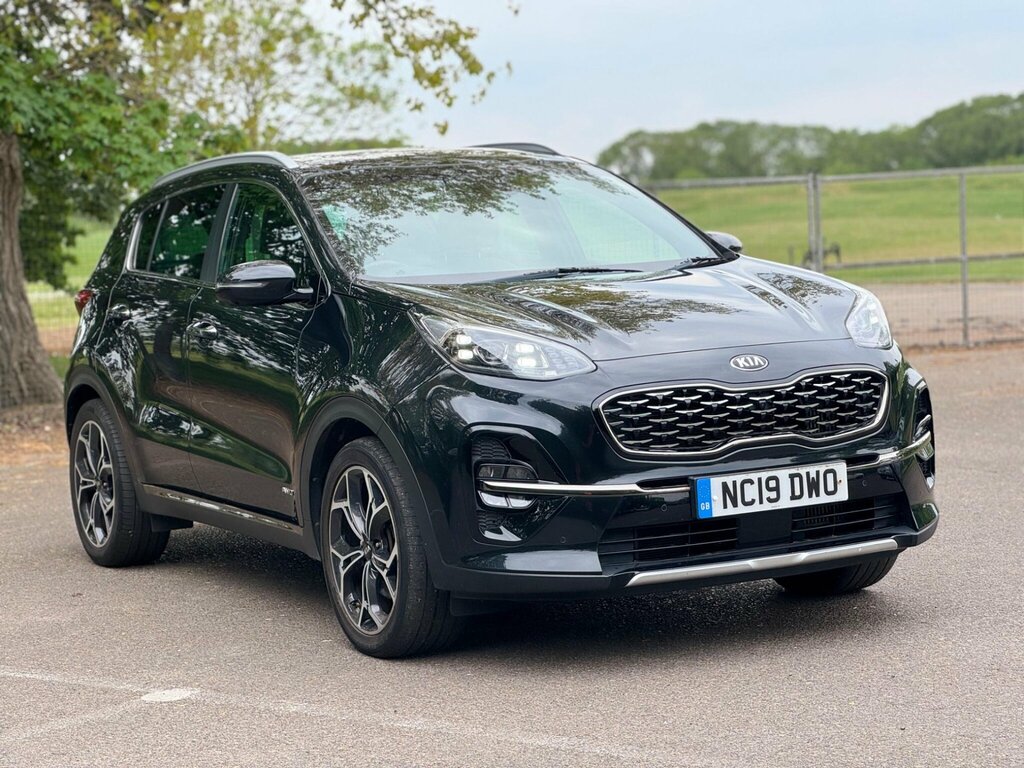 Kia Sportage 2.0 Crdi Ecodynamics Gt-line S Awd Euro 6 S NC19DWO Black #5