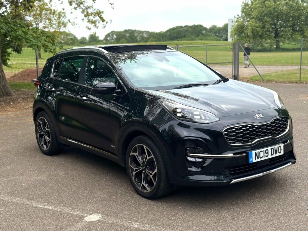 Kia Sportage 2.0 Crdi Ecodynamics Gt-line S Awd Euro 6 S NC19DWO Black #6