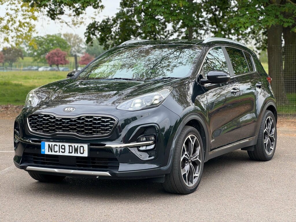 Kia Sportage 2.0 Crdi Ecodynamics Gt-line S Awd Euro 6 S NC19DWO Black #3