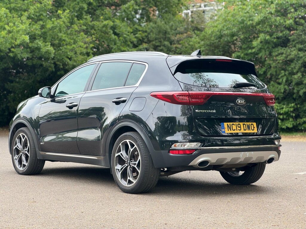 Kia Sportage 2.0 Crdi Ecodynamics Gt-line S Awd Euro 6 S NC19DWO Black #4