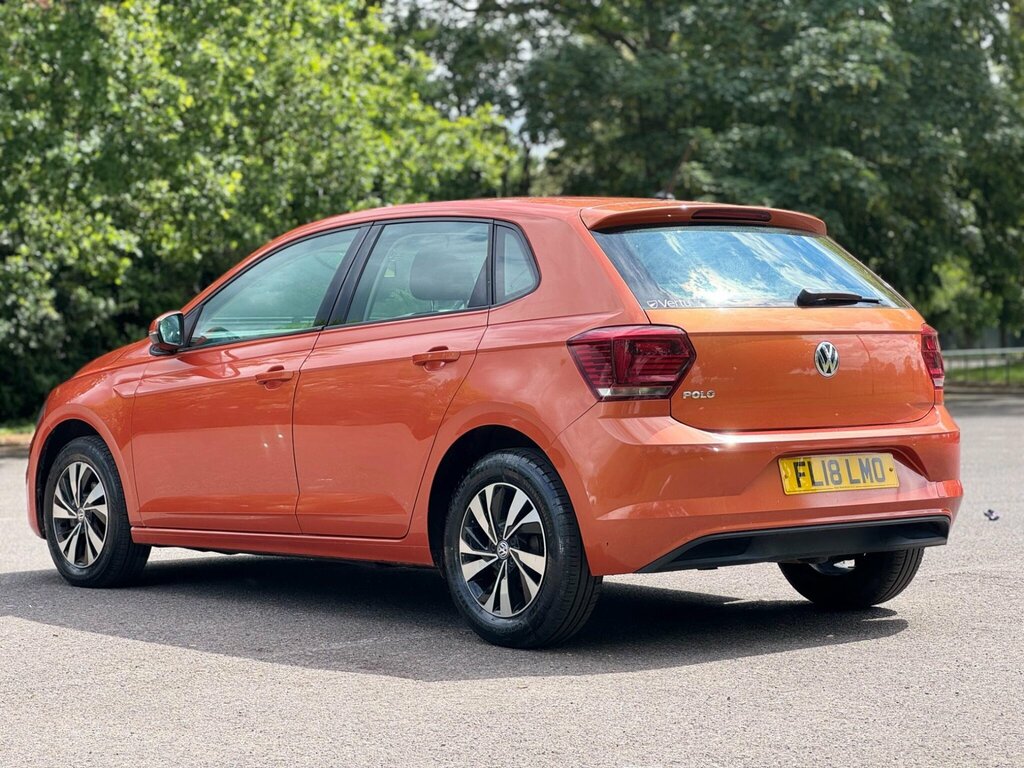 Volkswagen Polo 1.0 Tsi Se Dsg Euro 6 Ss Orange #4