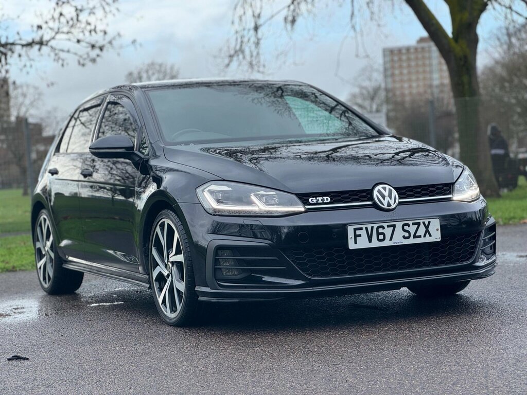 Volkswagen Golf 2.0 Tdi Gtd Dsg Euro 6 Ss FV67SZX Black #5