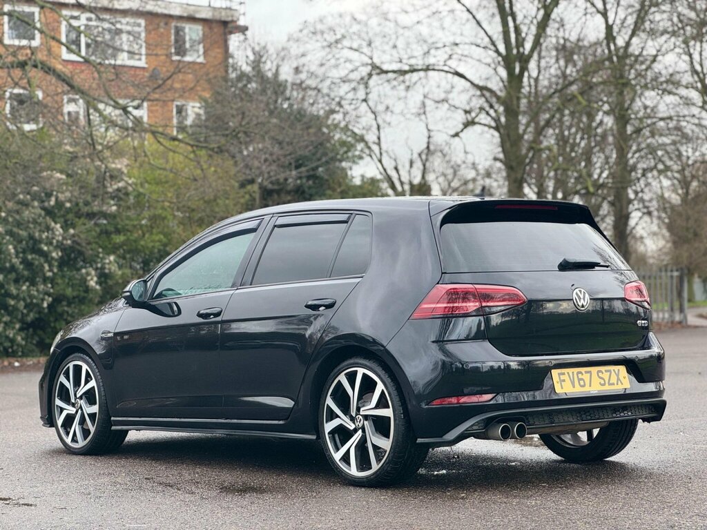 Volkswagen Golf 2.0 Tdi Gtd Dsg Euro 6 Ss FV67SZX Black #4