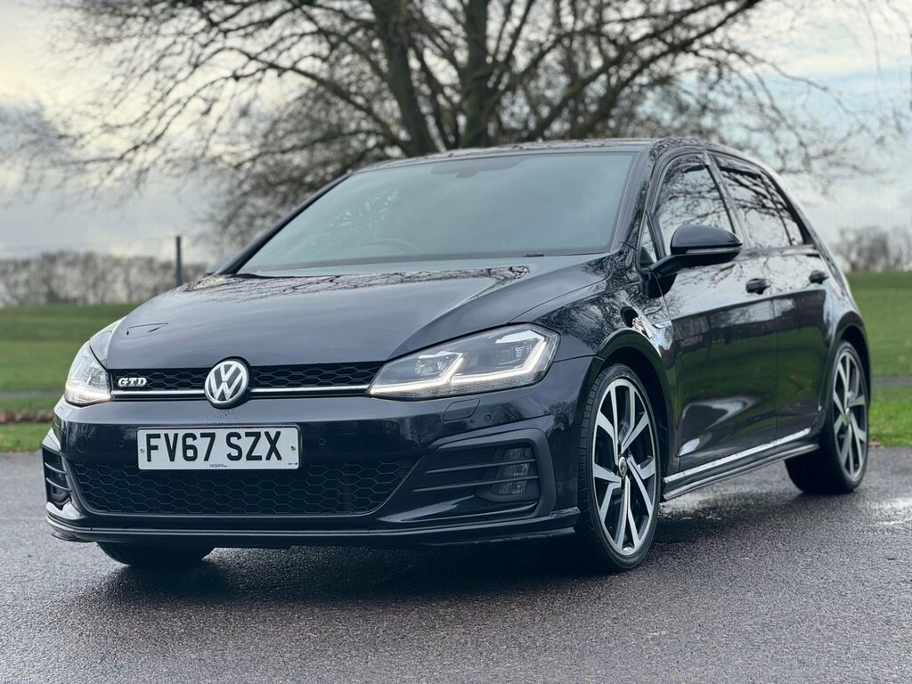 Volkswagen Golf 2.0 Tdi Gtd Dsg Euro 6 Ss FV67SZX Black #3