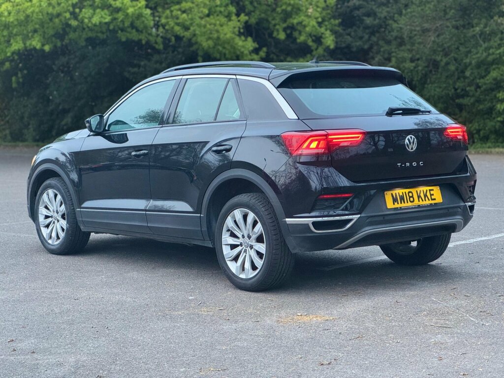 Volkswagen T-Roc 1.5 Tsi Evo Se Euro 6 Ss MW18KKE Black #4