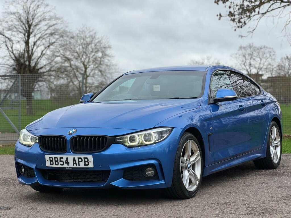 BMW 4 Series Gran Coupe 2.0 420D M Sport Euro 6 Ss BB54APB Blue #3