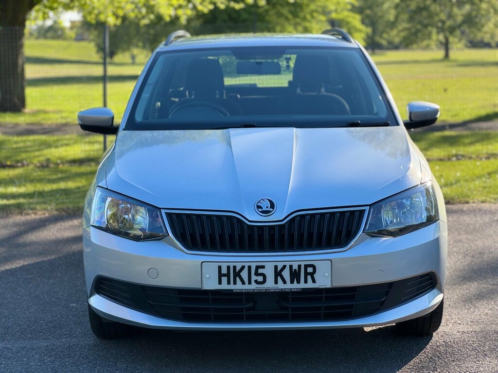 Skoda Fabia 1.2 Tsi Se Dsg Euro 6 Ss HK15KWR Silver #2