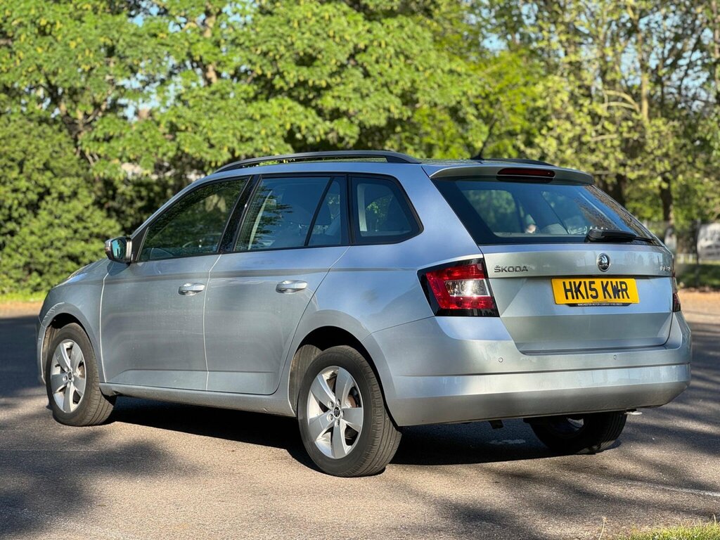Skoda Fabia 1.2 Tsi Se Dsg Euro 6 Ss HK15KWR Silver #4