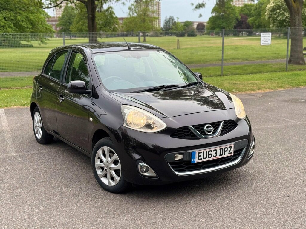 Nissan Micra 1.2 Acenta Cvt Euro 5 EU63DPZ Black #2