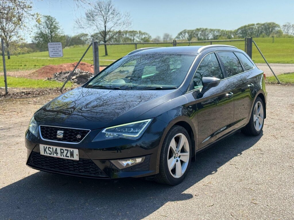Seat Leon 1.8 Tsi Fr Sport Tourer Dsg Euro 6 Ss KS14RZW Black #2