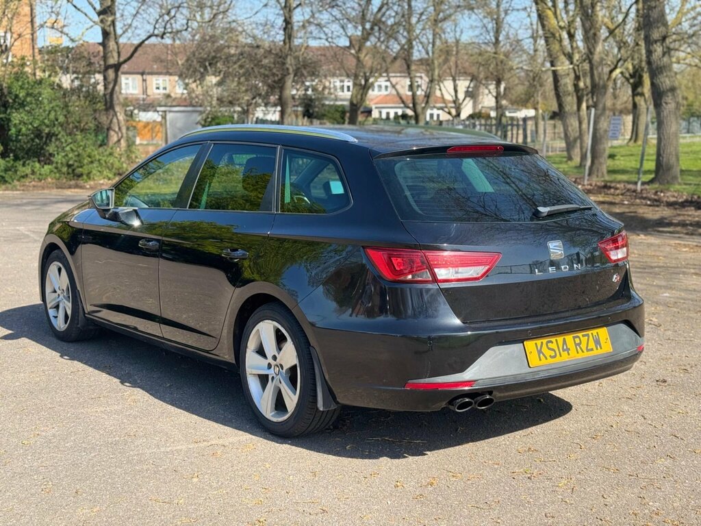 Seat Leon 1.8 Tsi Fr Sport Tourer Dsg Euro 6 Ss KS14RZW Black #5