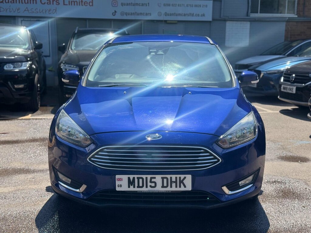 Ford Focus 1.6 Titanium Powershift Euro 6 MD15DHK Blue #2