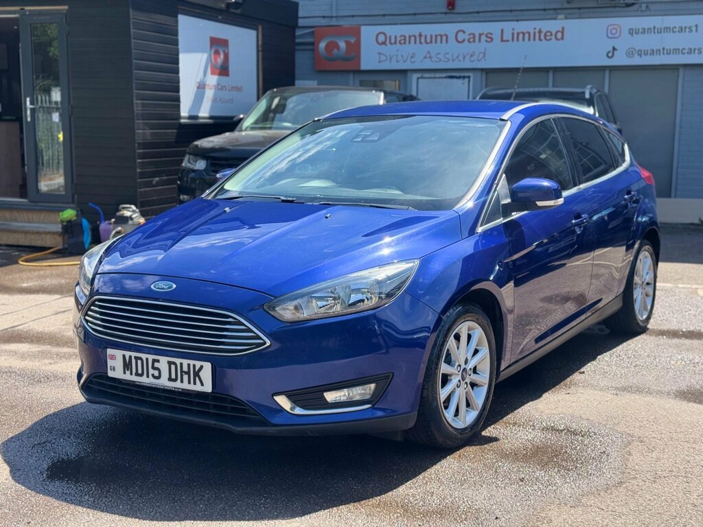 Ford Focus 1.6 Titanium Powershift Euro 6 MD15DHK Blue #3