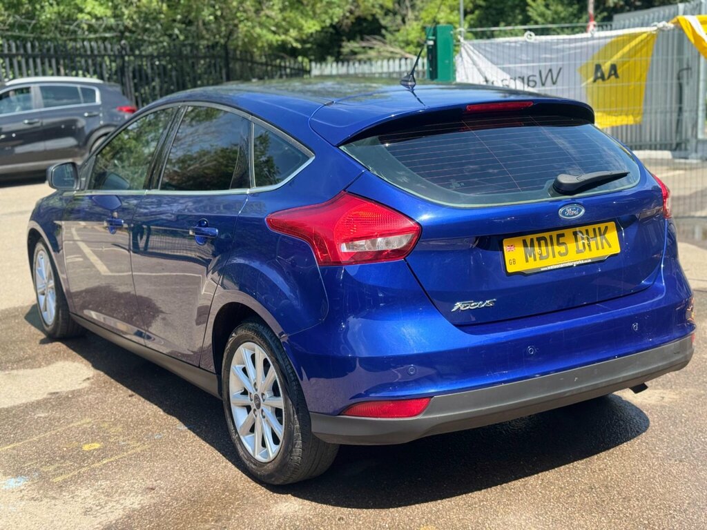 Ford Focus 1.6 Titanium Powershift Euro 6 MD15DHK Blue #4
