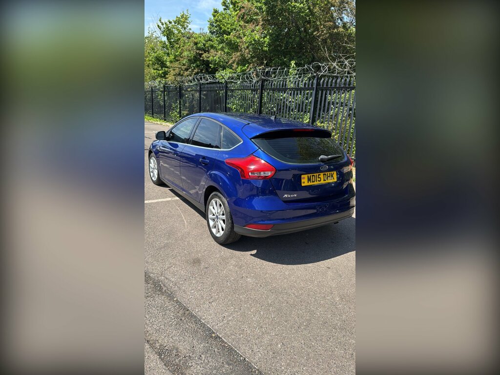 Ford Focus 1.6 Titanium Powershift Euro 6 MD15DHK Blue #6