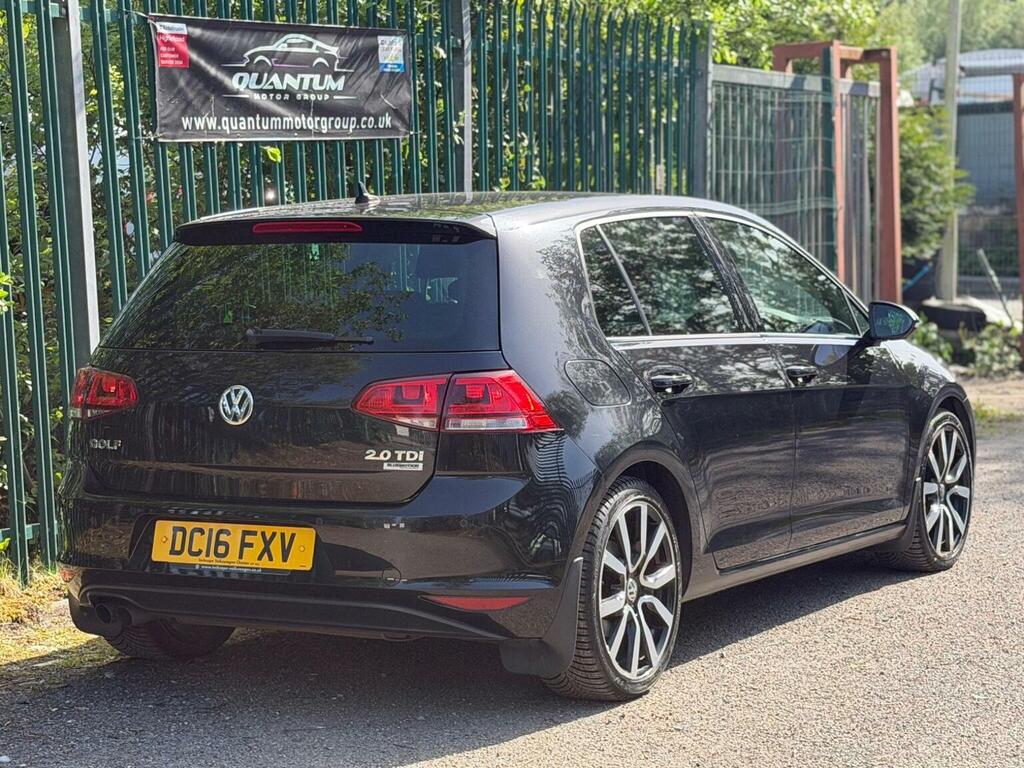 Volkswagen Golf 2.0 Tdi Bluemotion Tech Gt Euro 6 Ss 2016 DC16FXV Black #6
