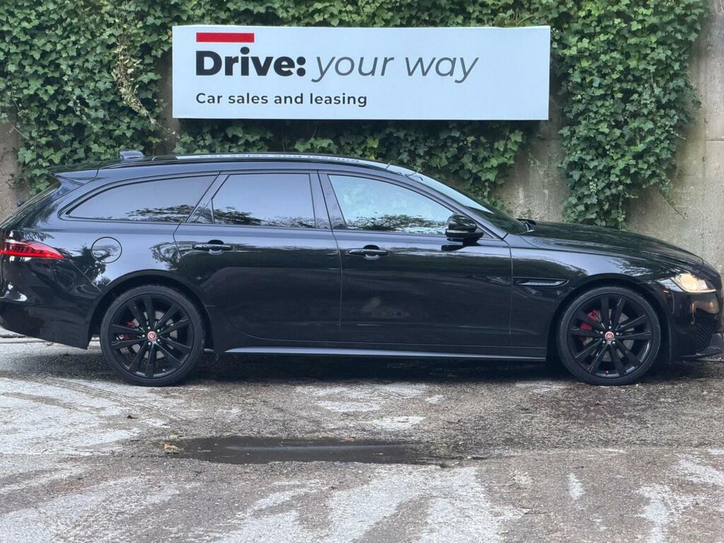 Jaguar XF Estate 3.0D V6 S Sportbrake Euro 6 Ss W23TLY Black #5