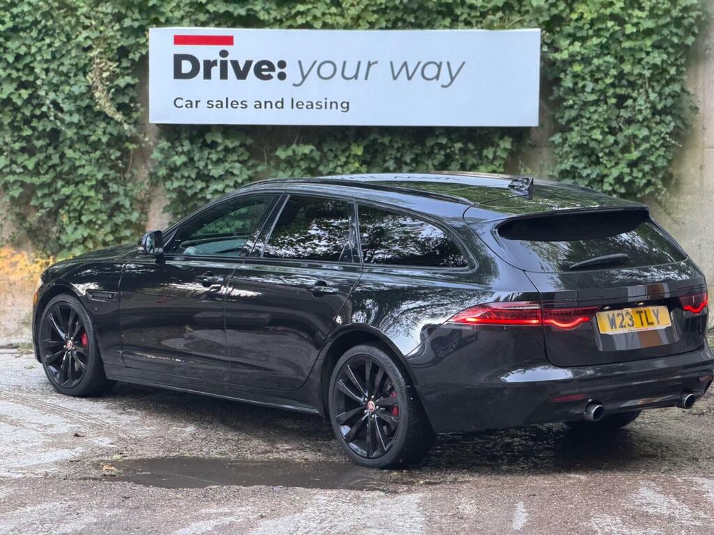 Jaguar XF Estate 3.0D V6 S Sportbrake Euro 6 Ss W23TLY Black #6