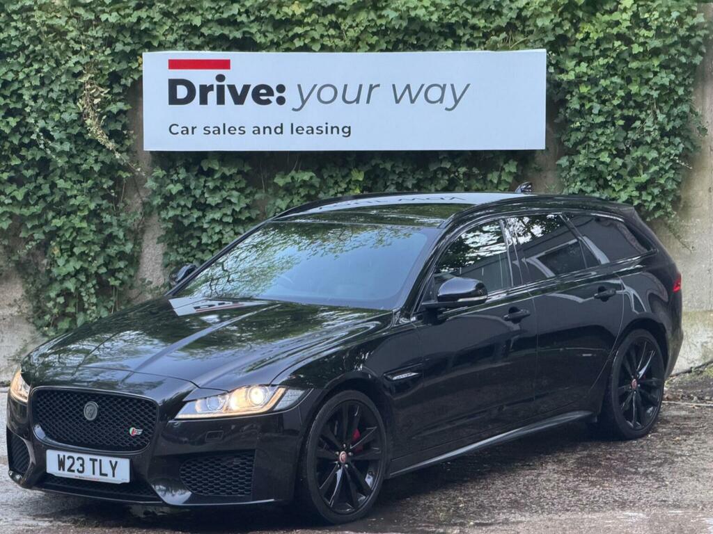 Jaguar XF Estate 3.0D V6 S Sportbrake Euro 6 Ss W23TLY Black #3
