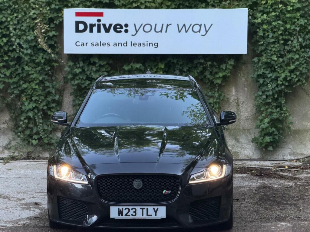 Jaguar XF Estate 3.0D V6 S Sportbrake Euro 6 Ss W23TLY Black #2