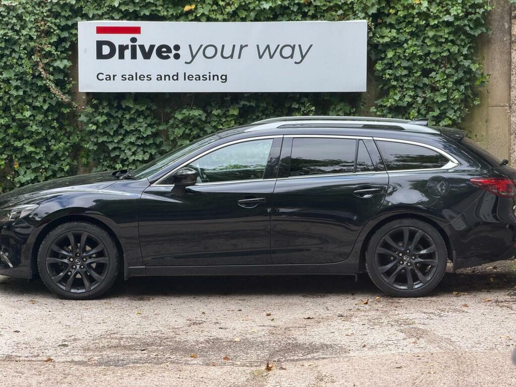 Mazda 6 Estate 2.2 Skyactiv-d Sport Nav Euro 6 Ss Black #5