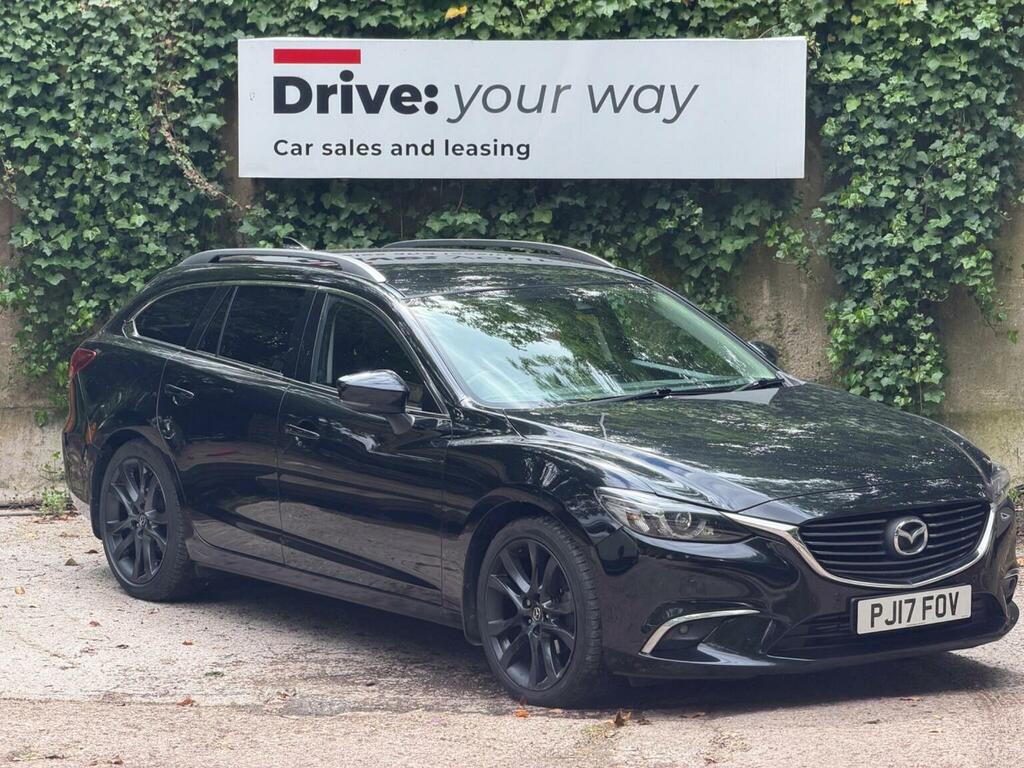 Mazda 6 Estate 2.2 Skyactiv-d Sport Nav Euro 6 Ss Black