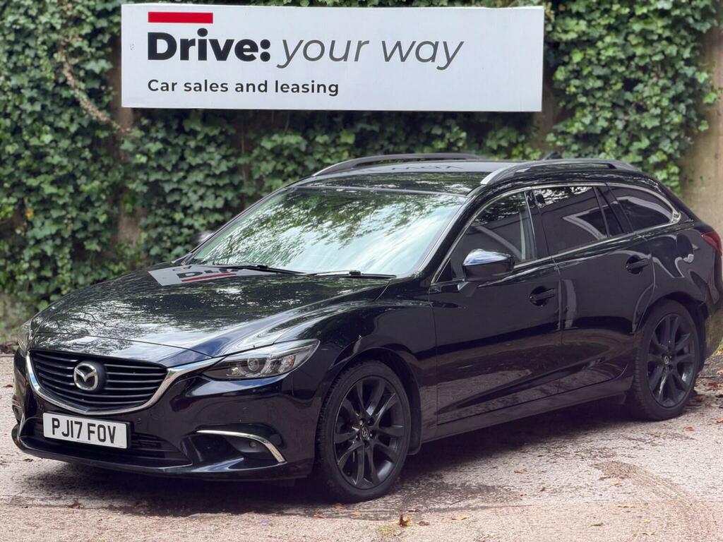 Mazda 6 Estate 2.2 Skyactiv-d Sport Nav Euro 6 Ss Black #3