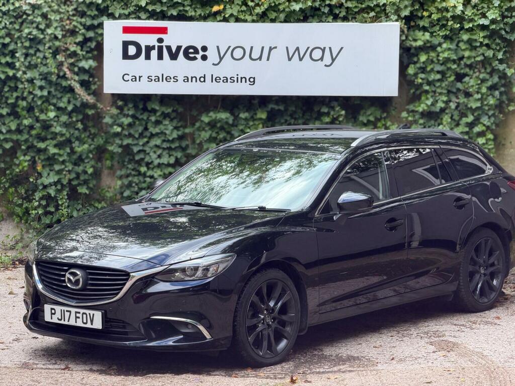 Mazda 6 Estate 2.2 Skyactiv-d Sport Nav Euro 6 Ss Black #4