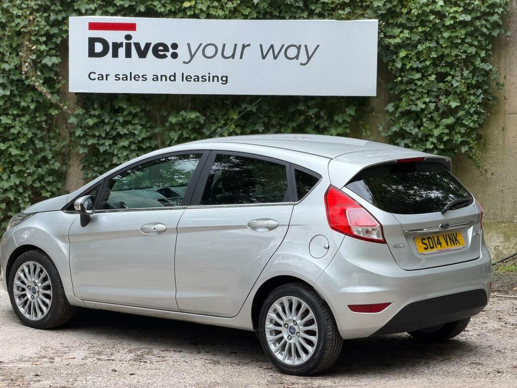 Ford Fiesta Hatchback 1.0T Ecoboost Titanium Euro 5 Ss SD14VNK Silver #6
