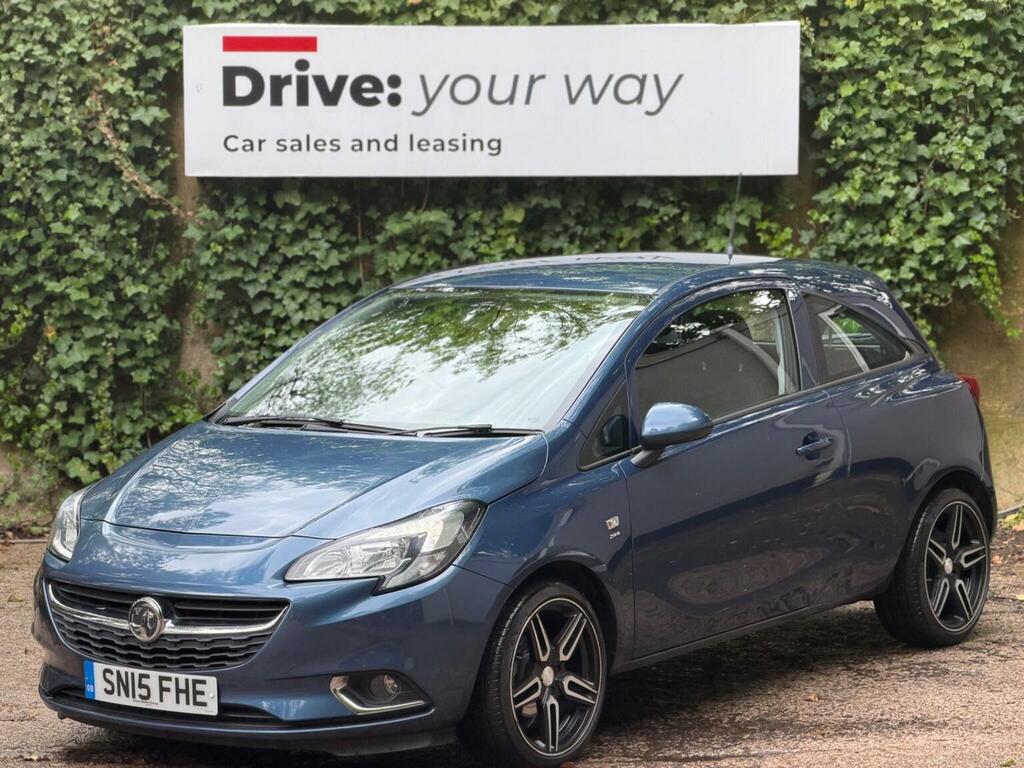 Vauxhall Corsa Hatchback 1.4I Ecoflex Sri Euro 6 201515 SN15FHE Blue #3