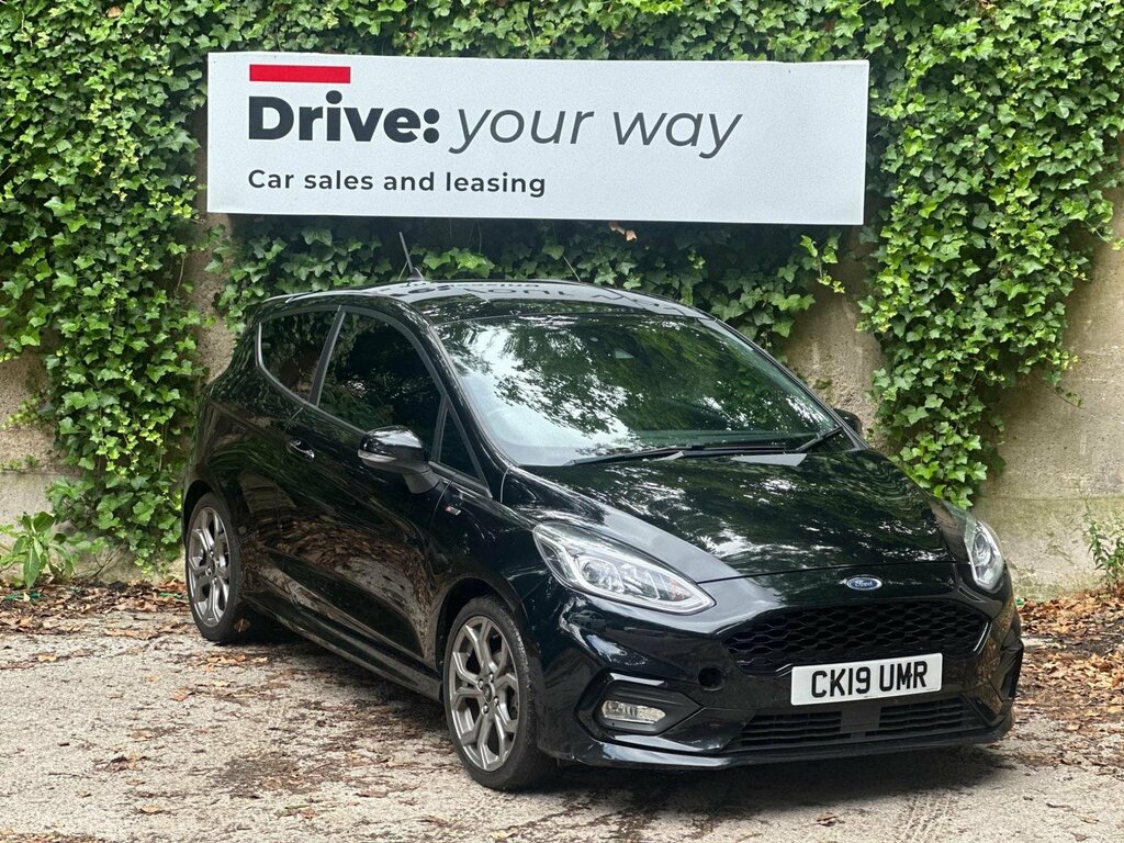Ford Fiesta Hatchback 1.0T Ecoboost St-line Euro 6 Ss Black