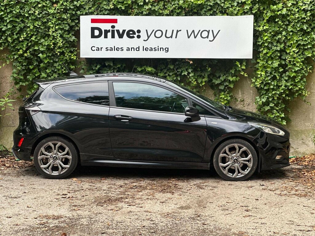 Ford Fiesta Hatchback 1.0T Ecoboost St-line Euro 6 Ss CK19UMR Black #5
