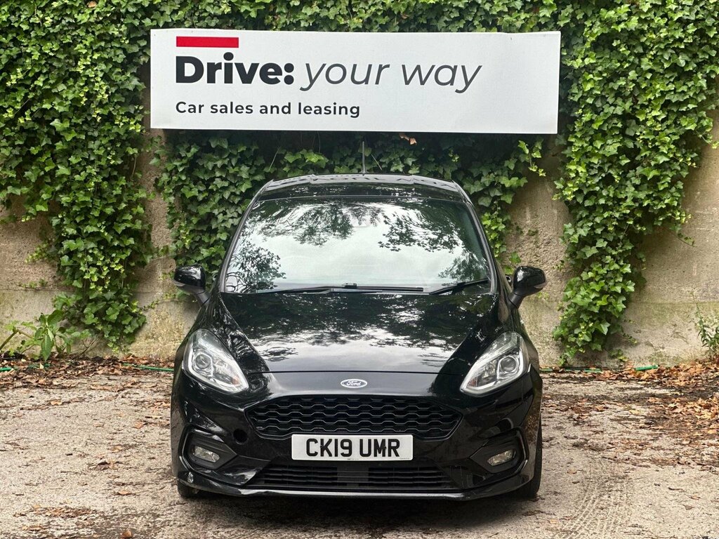 Ford Fiesta Hatchback 1.0T Ecoboost St-line Euro 6 Ss CK19UMR Black #2