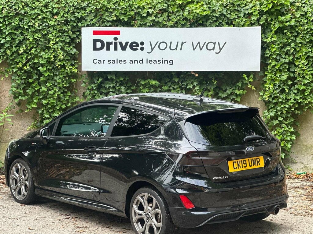 Ford Fiesta Hatchback 1.0T Ecoboost St-line Euro 6 Ss CK19UMR Black #6