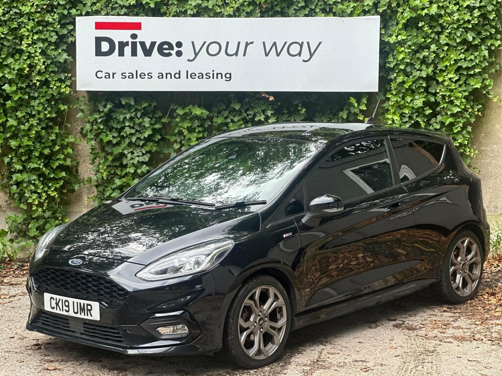 Ford Fiesta Hatchback 1.0T Ecoboost St-line Euro 6 Ss CK19UMR Black #3