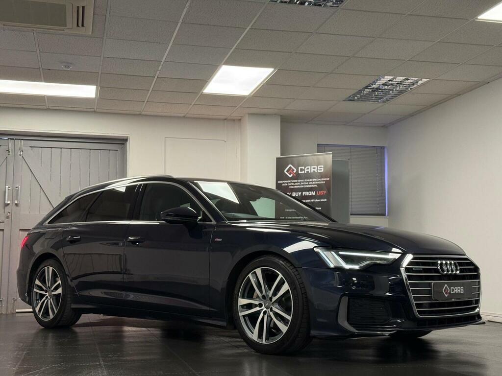 Audi A6 Avant Estate 2.0 Tdi 40 S Line S Tronic Quattro Euro 6 Blue #4