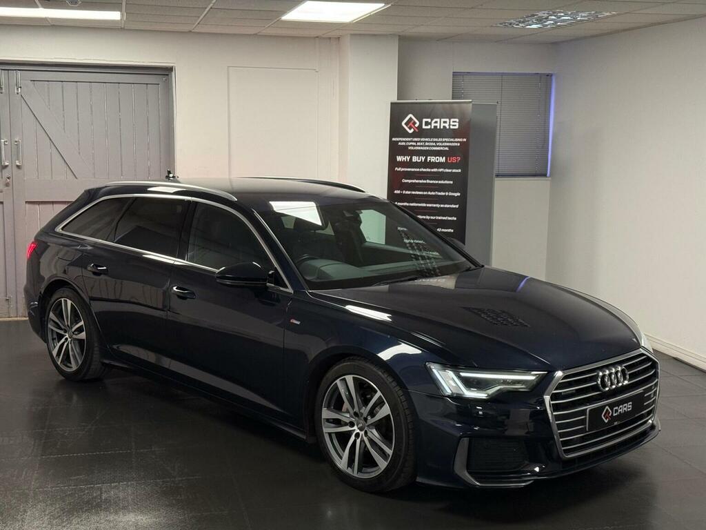 Audi A6 Avant Estate 2.0 Tdi 40 S Line S Tronic Quattro Euro 6 Blue #3