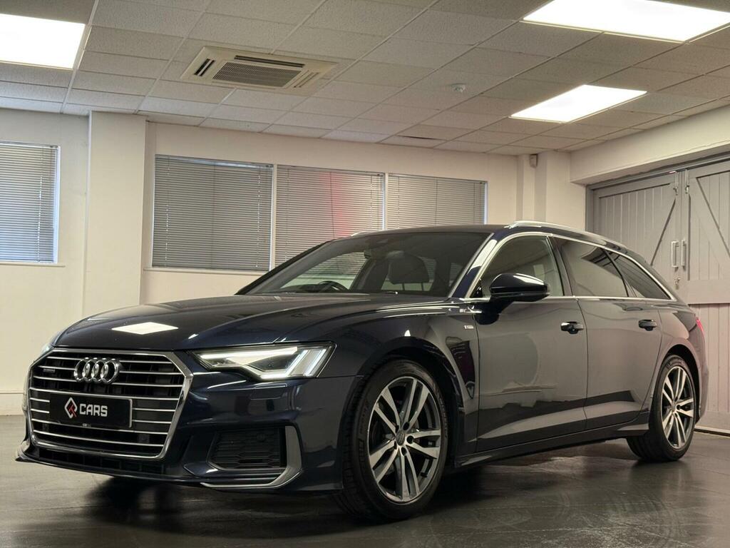 Audi A6 Avant Estate 2.0 Tdi 40 S Line S Tronic Quattro Euro 6 Blue #6