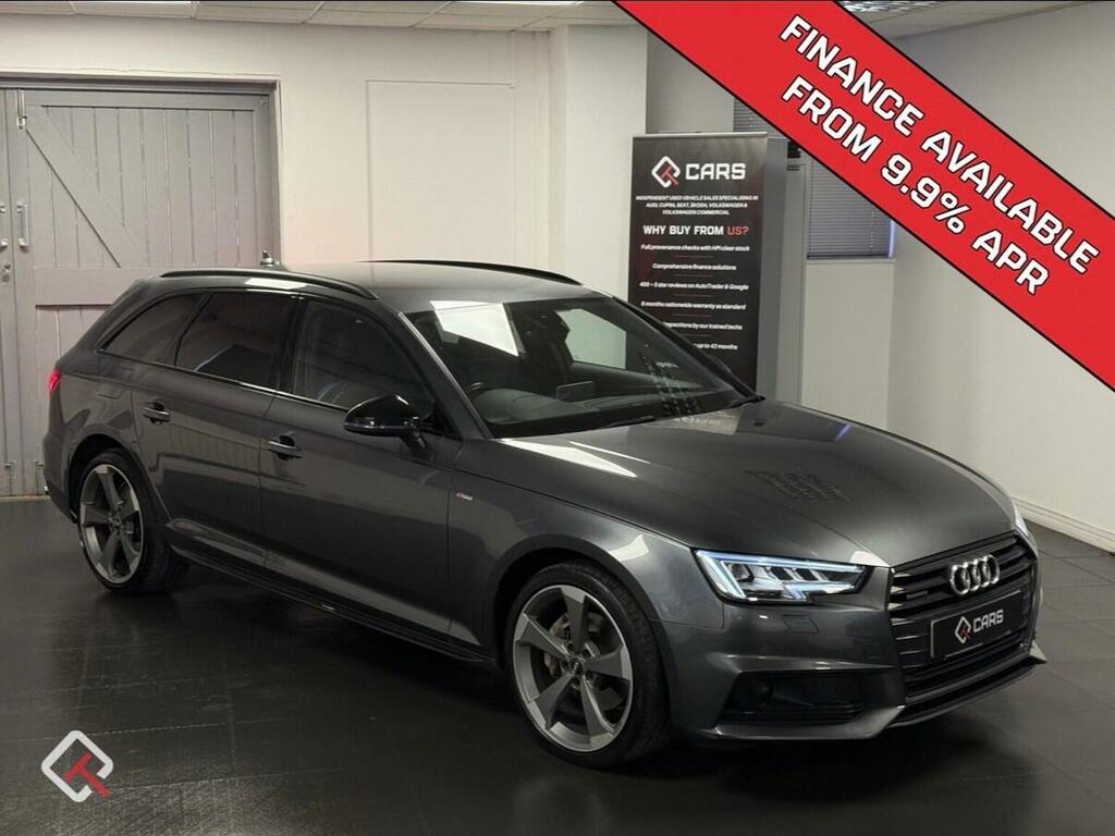 Audi A4 Avant Estate 3.0 Tdi V6 Black Edition S Tronic Quattro E Grey