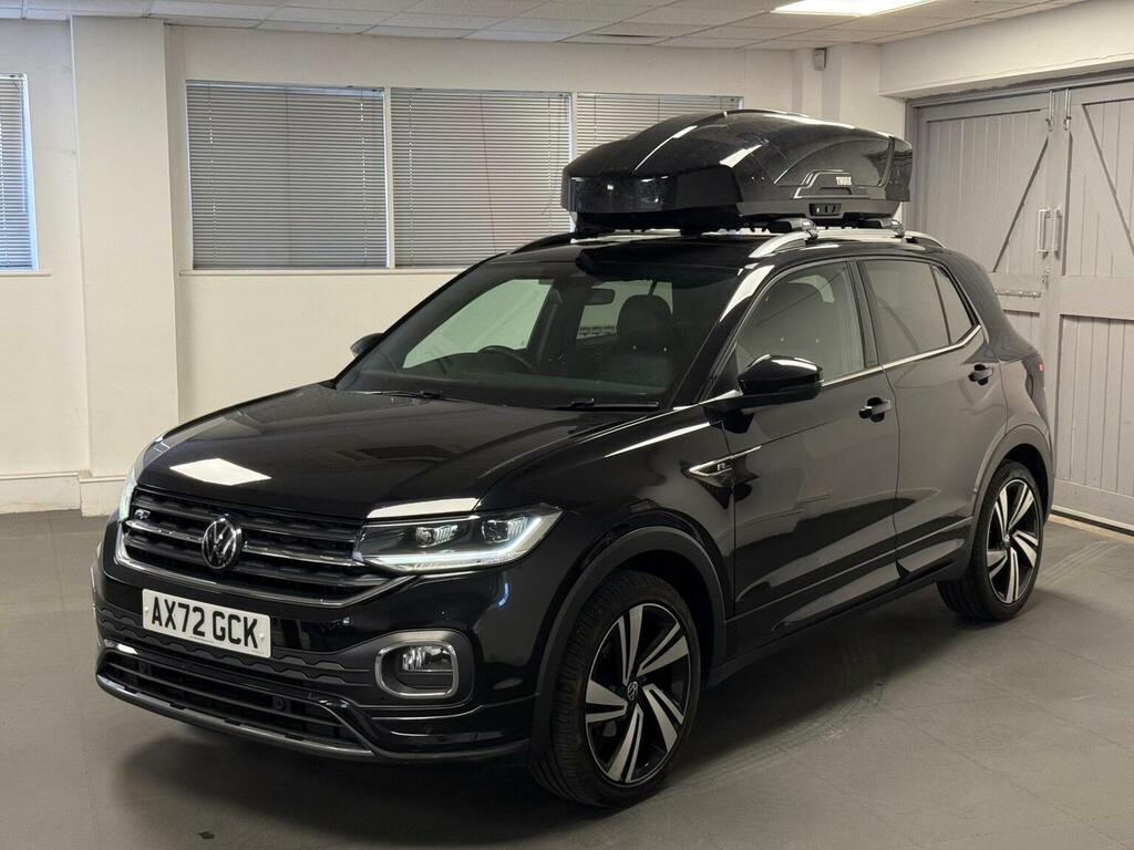 Volkswagen T-Cross Suv 1.0 Tsi R-line Dsg Euro 6 Ss 202372 AX72GCK Black #4