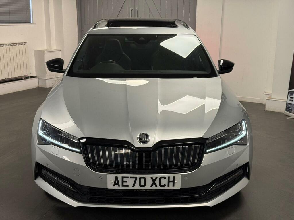 Skoda Superb Estate 1.4 Tsi Iv 13Kwh Sportline Plus Dsg Euro 6 Silver #3