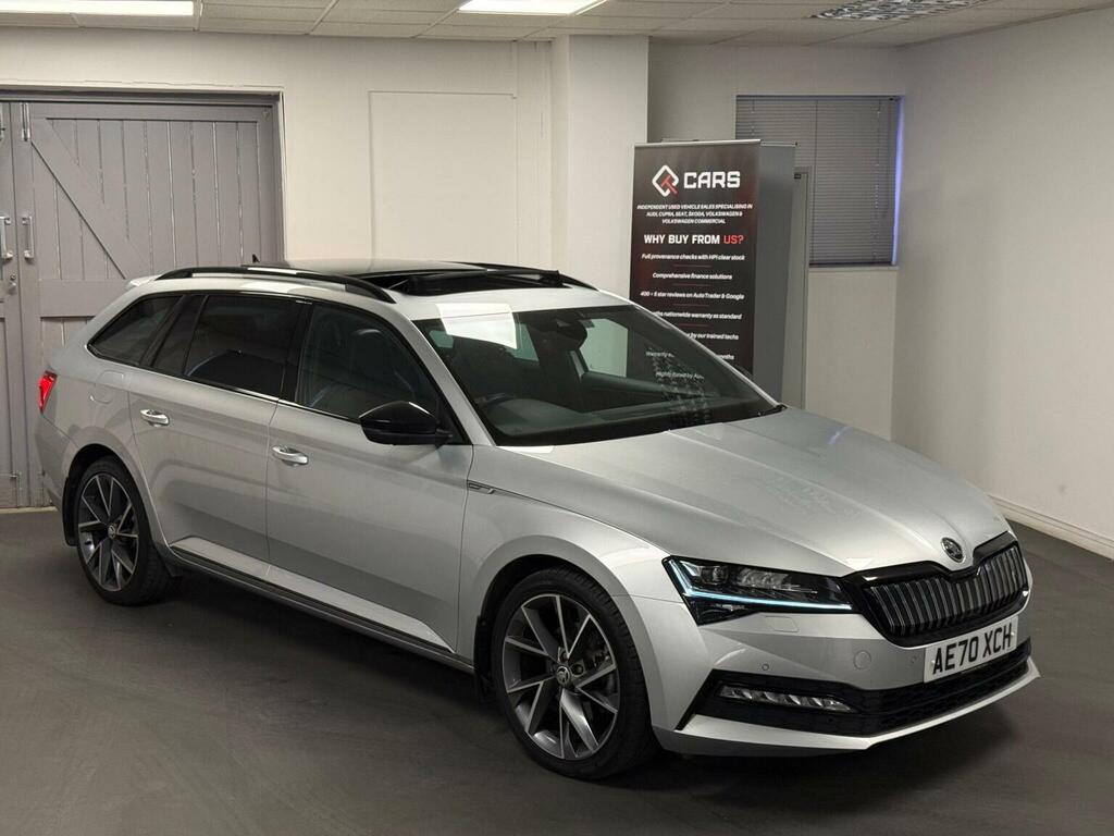 Skoda Superb Estate 1.4 Tsi Iv 13Kwh Sportline Plus Dsg Euro 6 Silver