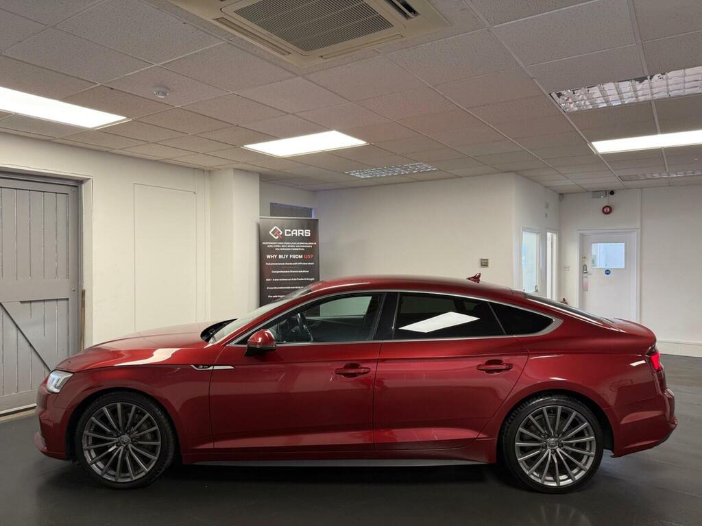 Audi A5 Hatchback 2.0 Tdi Ultra S Line Sportback S Tronic Red