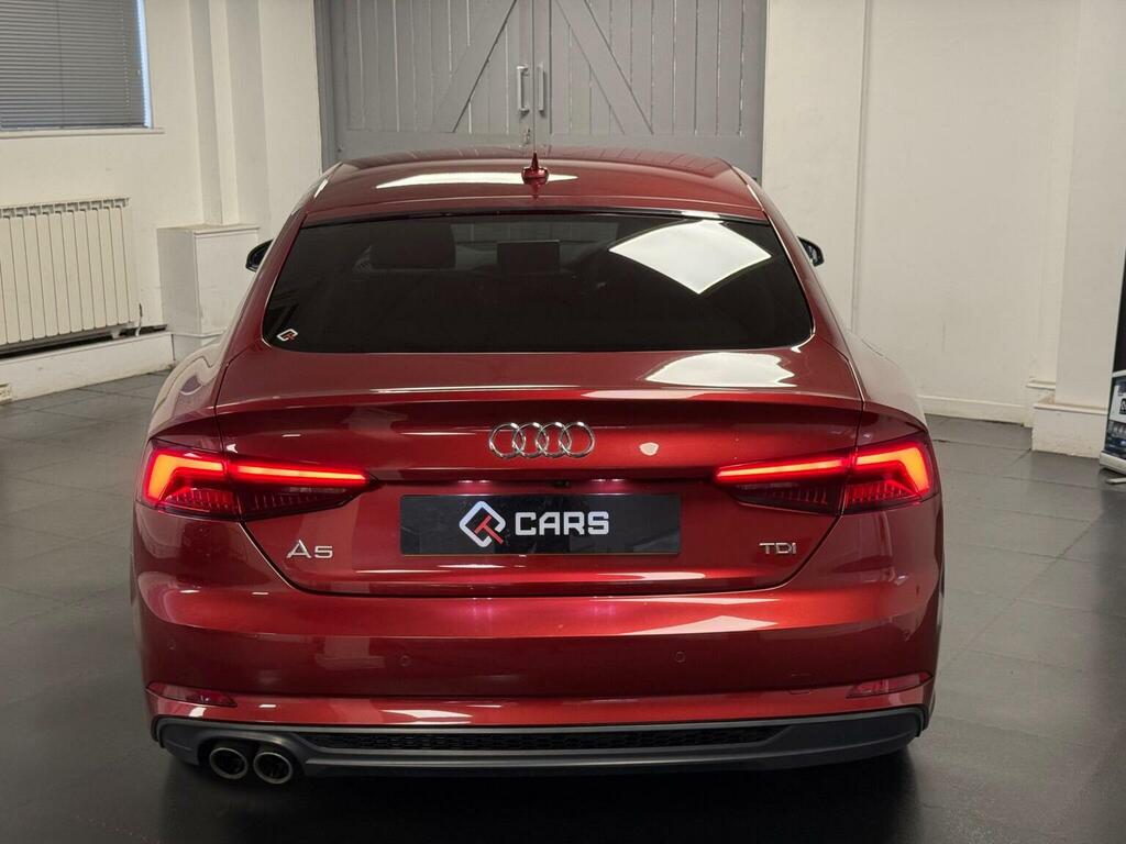 Audi A5 Hatchback 2.0 Tdi Ultra S Line Sportback S Tronic RJ67EZF Red #6