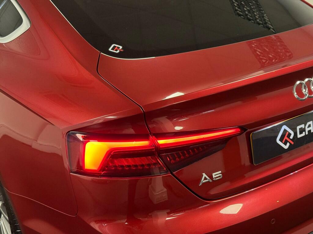 Audi A5 Hatchback 2.0 Tdi Ultra S Line Sportback S Tronic RJ67EZF Red #4