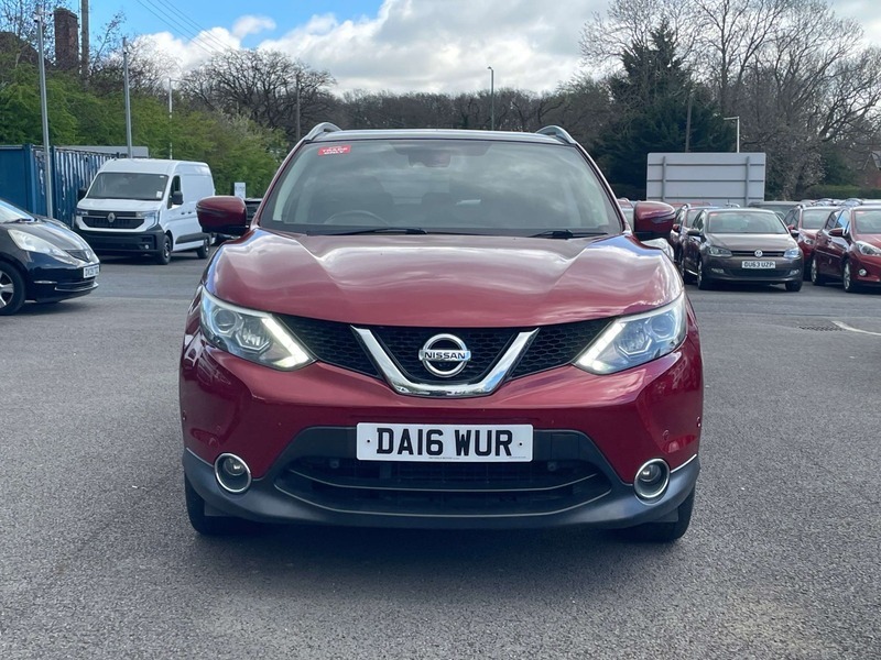 Nissan Qashqai 1.5 Dci Tekna Suv DA16WUR Red #2