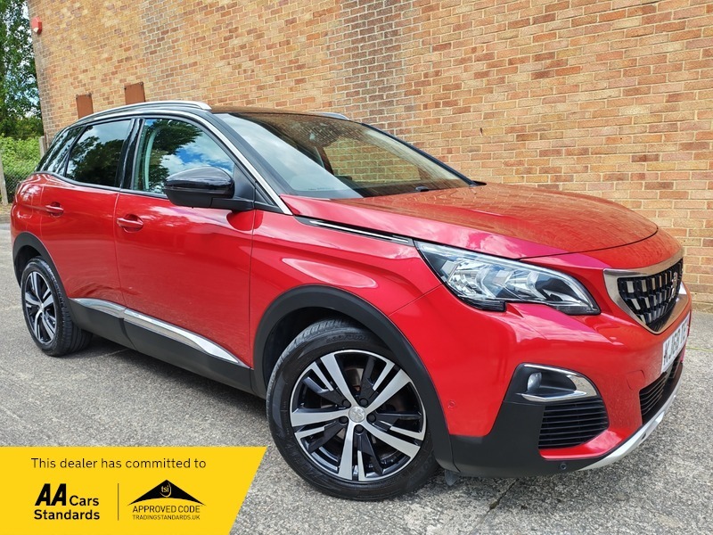 Peugeot 3008 1.5 Bluehdi Allure Suv Red