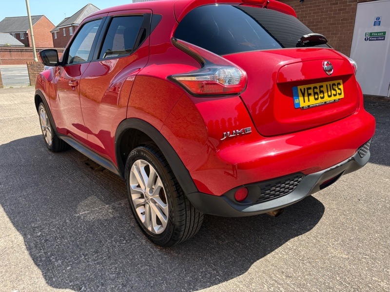 Nissan Juke 1.2 Dig-t Acenta Suv YF65USS Red #5