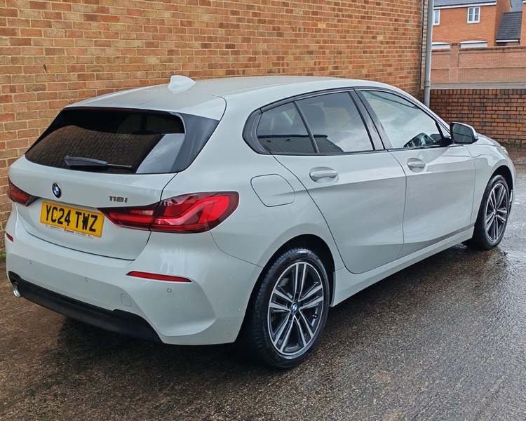 BMW 1 Series 1.5 118I Sport Lcp YC24TWZ White #3