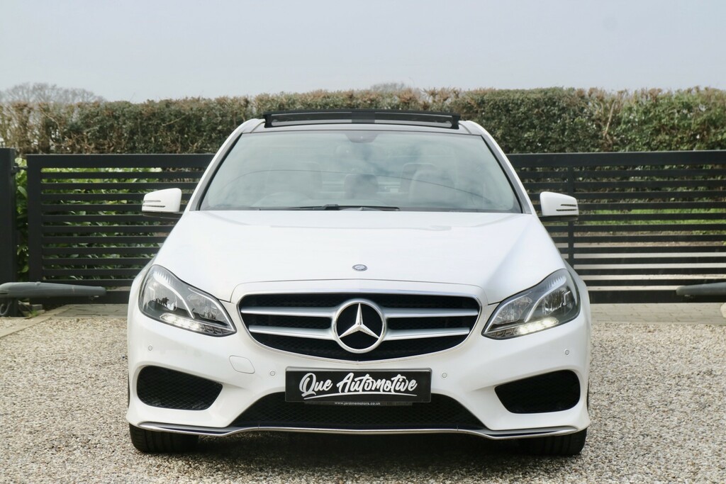 Mercedes-Benz E Class Saloon 2.1 E220 Cdi Amg Sport 201414 BD14YMS White #2